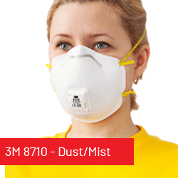 Safety Mask - 3M 8710 Dust/Mist